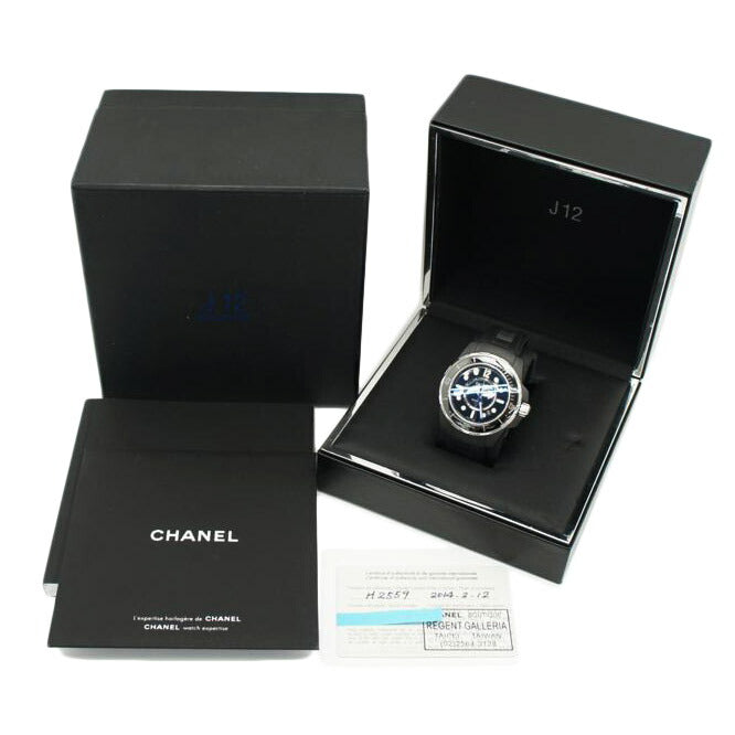 ＣＨＡＮＥＬ シャネル/Ｊ１２マリーン・デイト／メンズ／自動巻き/H2559//S.M******/ABランク/75