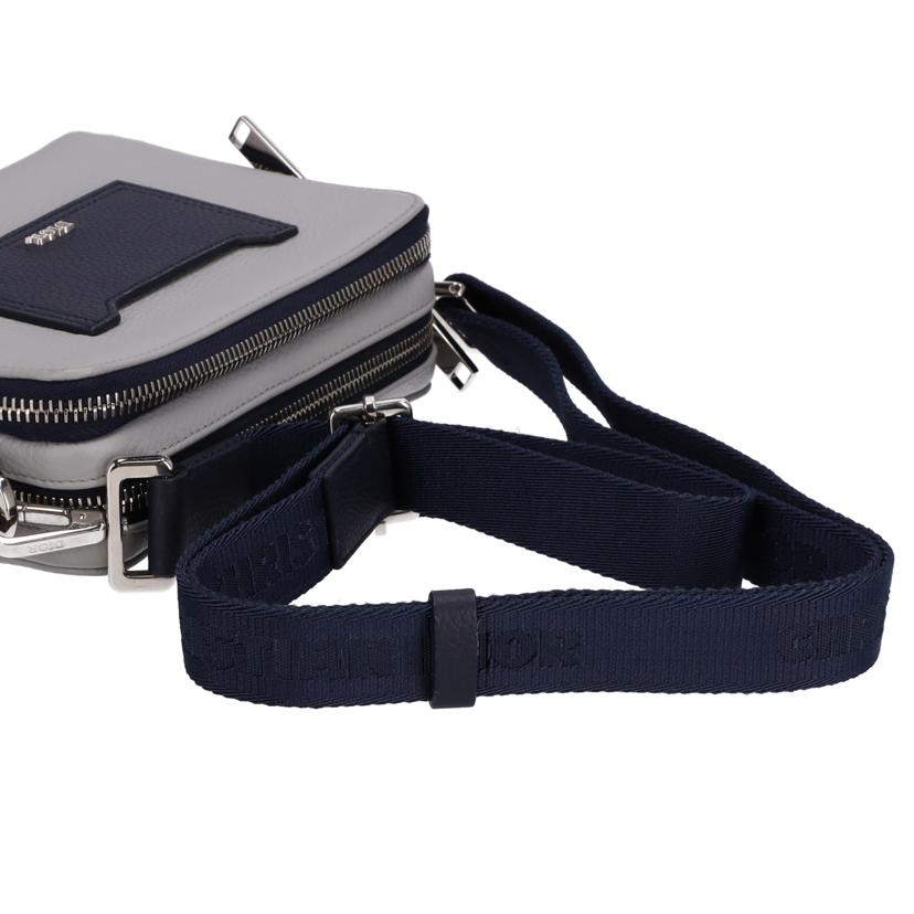 Ｄｉｏｒ ディオール/カーフレザ－ダブルジップショルダーポーチ/2PUBC120GBC      //ABランク/91