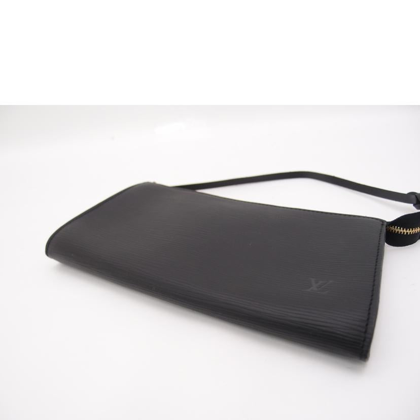ＬＯＵＩＳ　ＶＵＩＴＴＯＮ ルイ・ヴィトン　ハンドバック　クラッチ　黒　レザー　レディース/ポシェット・アクセソワール／エピ／ノワール/M52982//AR0080/Aランク/69