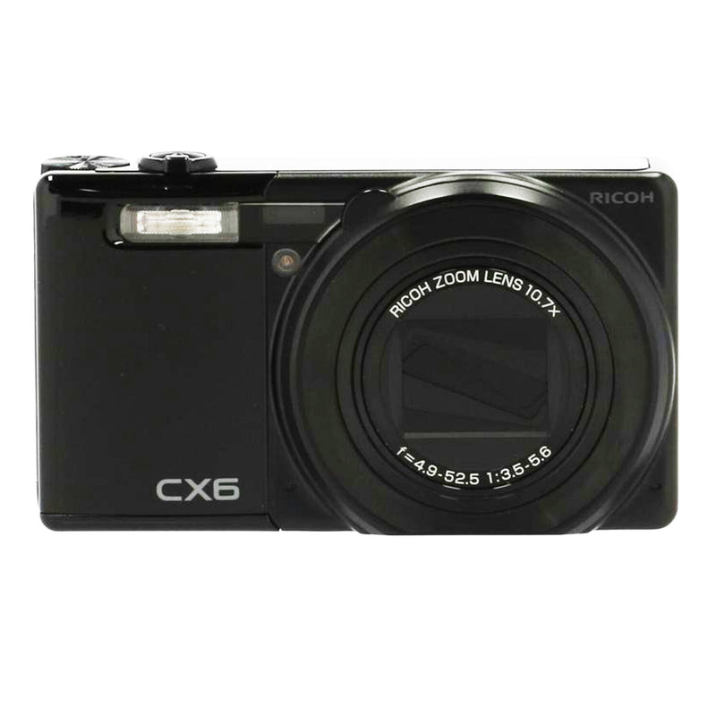 YAYAYカメラRICOH CX6 デジカメ デジタルカメラ リコー ブラック