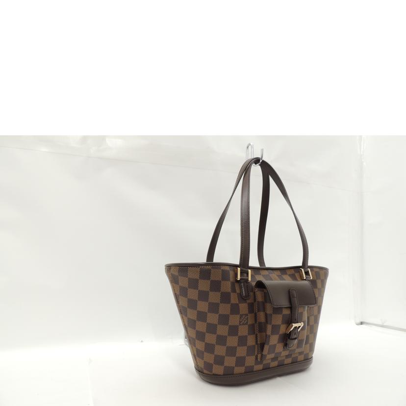 ＬＯＵＩＳ　ＶＵＩＴＴＯＮ ルイヴィトン　市松模様　ハンド　ショルダー　肩掛け　レディース/マノスクＰＭ／ダミエ・エベヌ/N51121//BA0033/Aランク/69