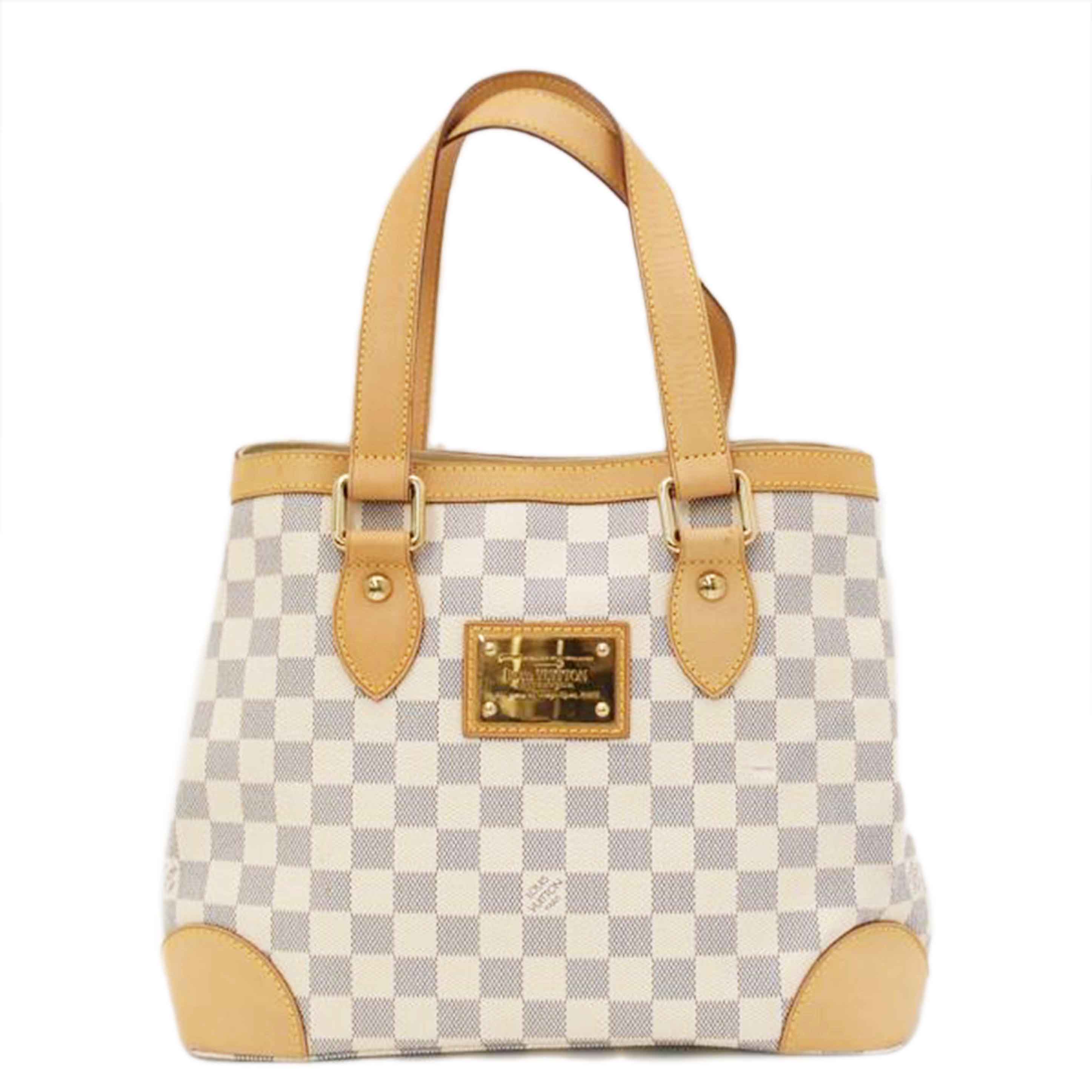 ＬＯＵＩＳ　ＶＵＩＴＴＯＮ ルイヴィトン　ショルダー　肩掛け　市松模様　白/ハムステッドＰＭ／ダミエ・アズール/N51207//CA4049/Aランク/69