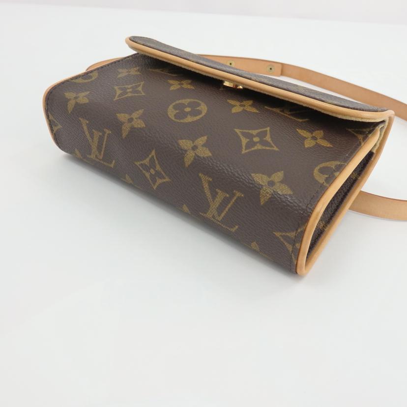 ＬＶ ルイヴィトン ルイ・ヴィトン ビトン バッグ ポシェット ウエストポーチ ボディバッグ ブラウン メンズ レディース 定番 人気 ＬＶ 斜め掛け 肩がけ/ポシェット・フロランティーヌ／モノグラム/M51855//FL1***/Aランク/77