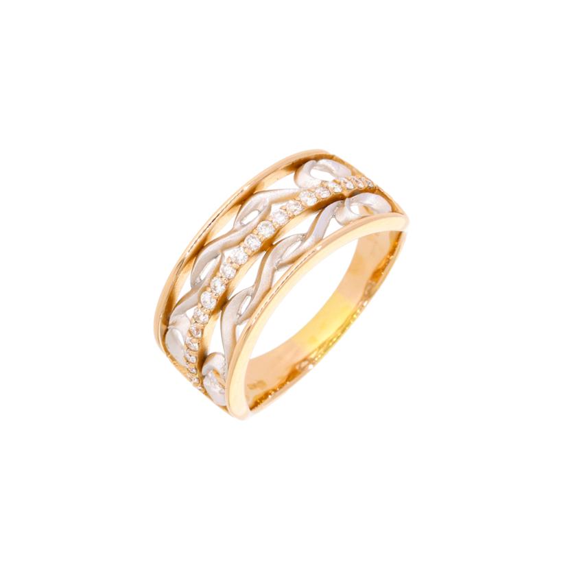 /　Ｋ１８ＷＧ／Ｋ１８ＰＧダイヤリング０．２７ｃｔ　＃１７．５//Aランク/75