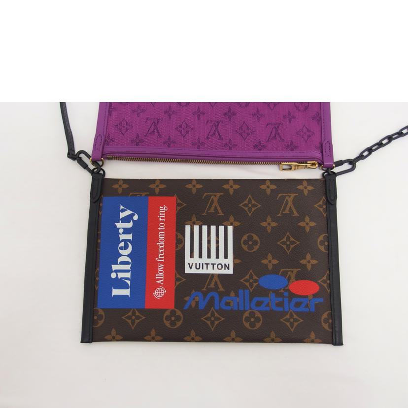 ＬＶ ルイヴィトン/フラットメッセンジャー／モノグラム／モノグラムデニム/M44641//CA1159/Aランク/04
