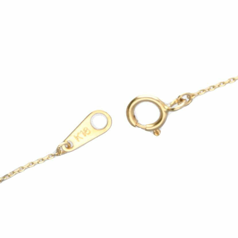 /　Ｋ１８ダイヤネックレス０．３１５／０．１４ｃｔ//Aランク/75