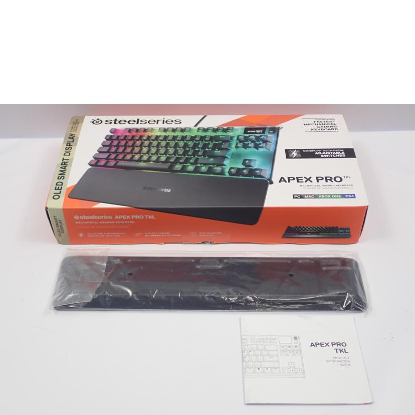 ｓｔｅｅｌｓｅｒｉｅｓ steelseries/ゲーミングキーボード/US64734//Bランク/62