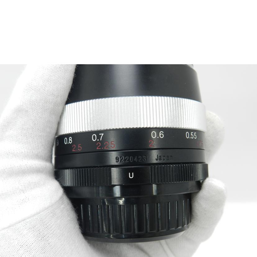 Ｖｏｉｇｔｌａｎｄｅｒ フォクトレンダー/レンズ（フードＬＨ－７５Ｓ付き）/APO-LANTHAR 90mm F3.5 SL Close Focus(M42)//9220423/ABランク/69