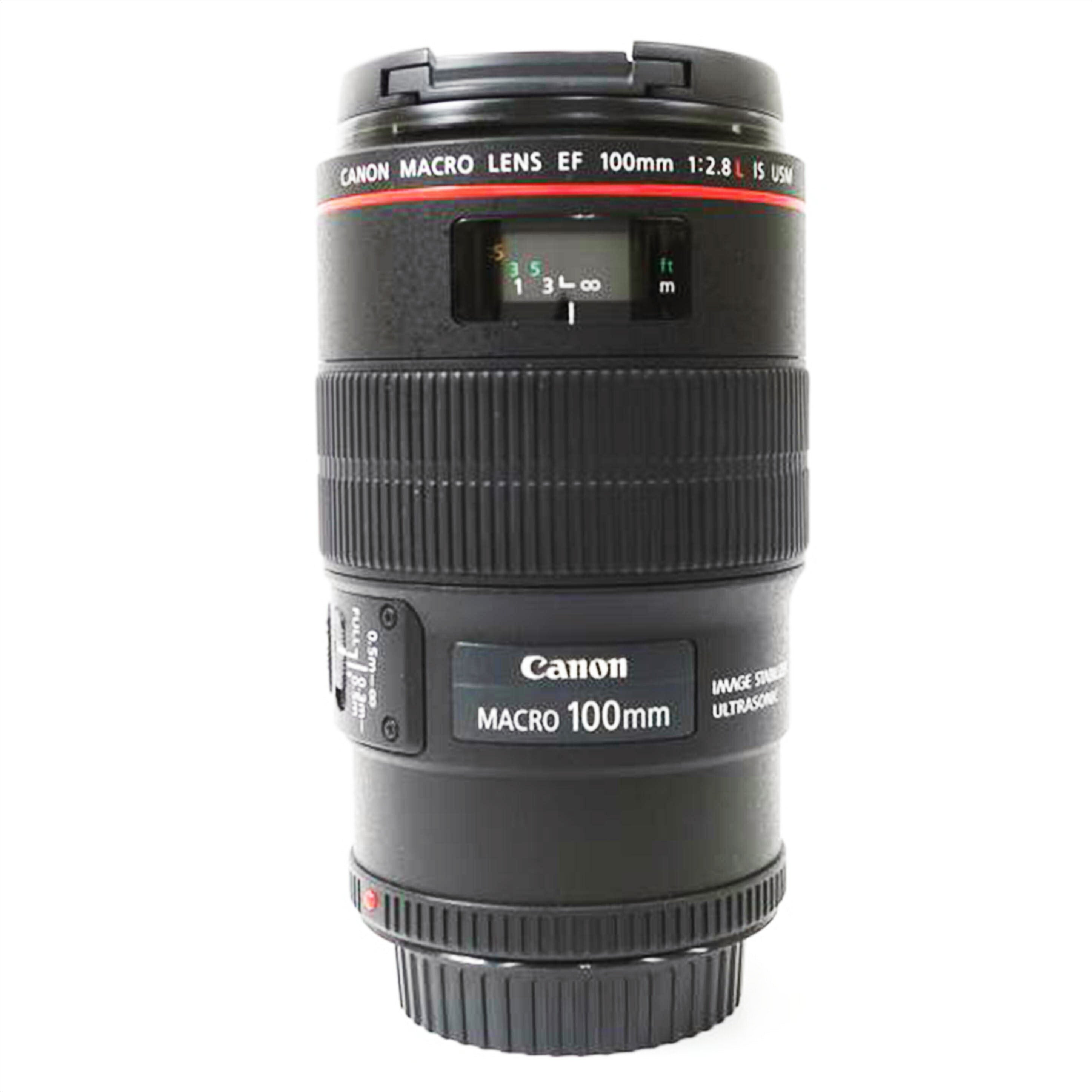 Ｃａｎｏｎ キヤノン/デジタル対応レンズ/EF100mm F2.8L MACRO IS USM//1675620/Aランク/65