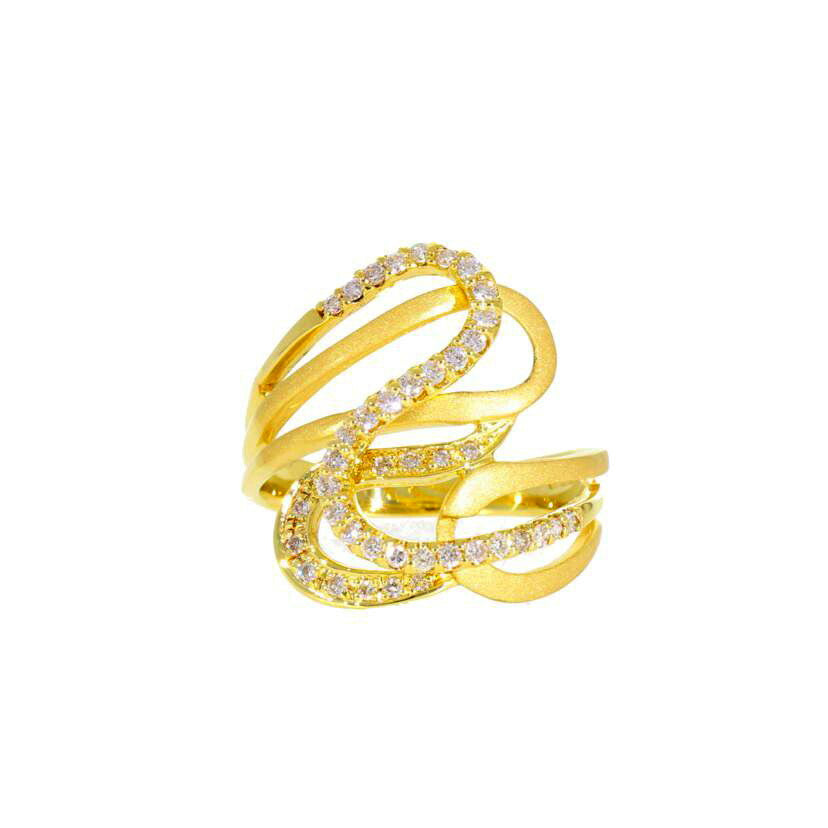 /　Ｋ１８ダイヤリング０．３２ｃｔ//Aランク/75
