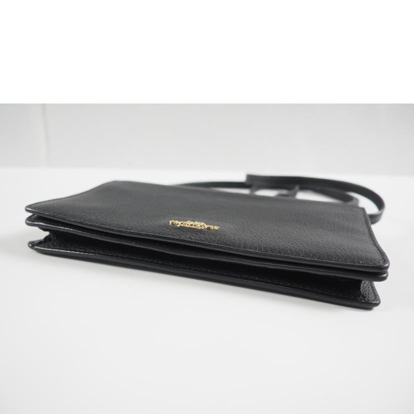 ＣＯＡＣＨ コーチ/ショルダーＢ／フォルドオーバークラッチ　レザー／黒/F30256//ABランク/79