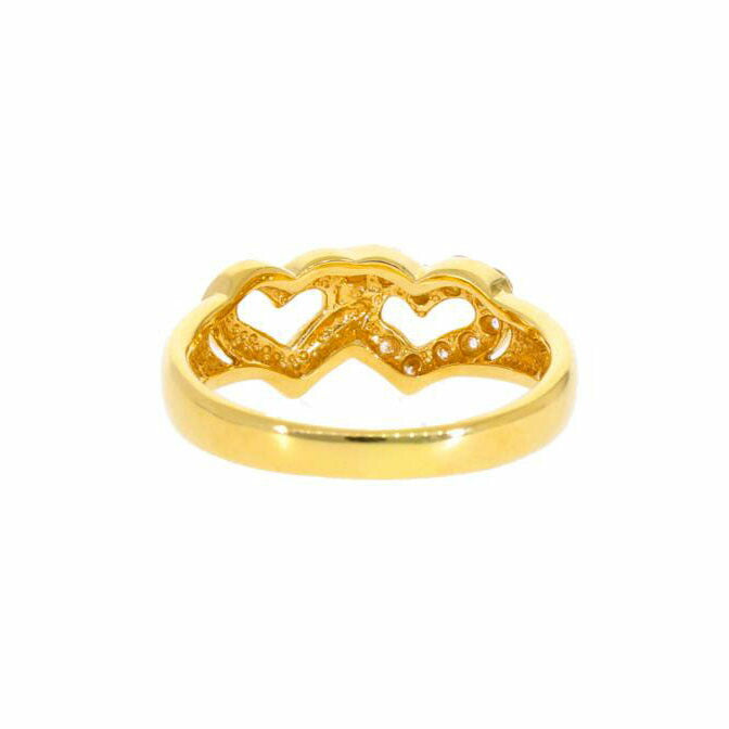 /　Ｋ１８ダイヤリング０．２１ｃｔ//Aランク/75