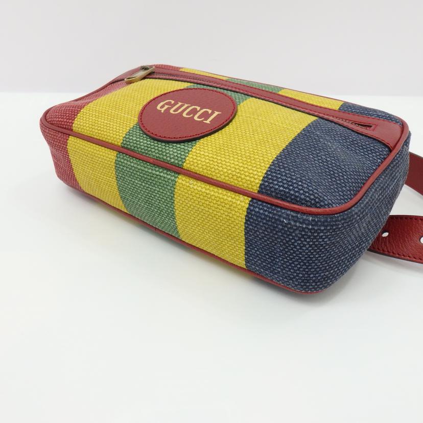 ＧＵＣＣＩ　/バイアデラベルトバッグ/625895//493***/Aランク/77