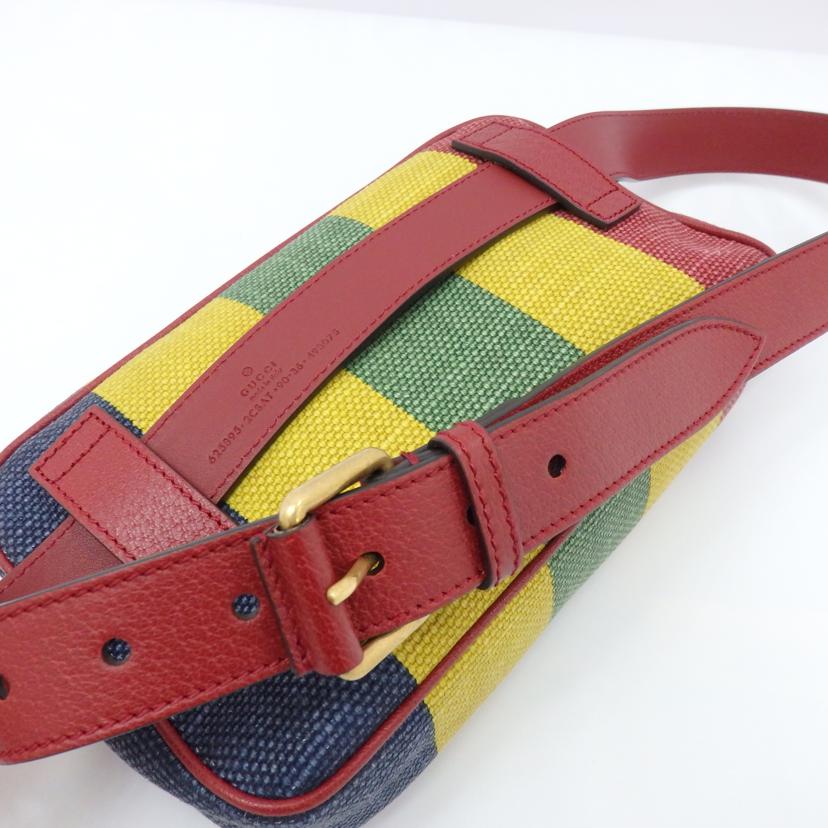 ＧＵＣＣＩ　/バイアデラベルトバッグ/625895//493***/Aランク/77
