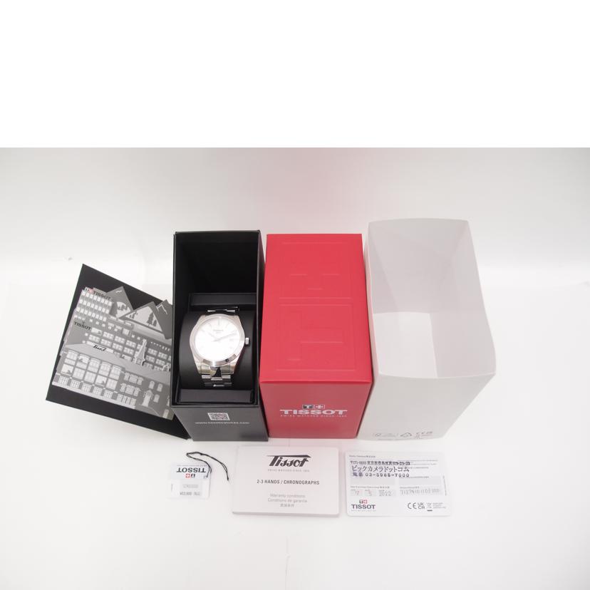 ＴＩＳＳＯＴ ティソ　腕時計　ステンレス　白文字盤/ＴＩＳＳＯＴ／Ｔ－クラシック・ジェントルマン／クオーツ/T127410A//ABランク/69