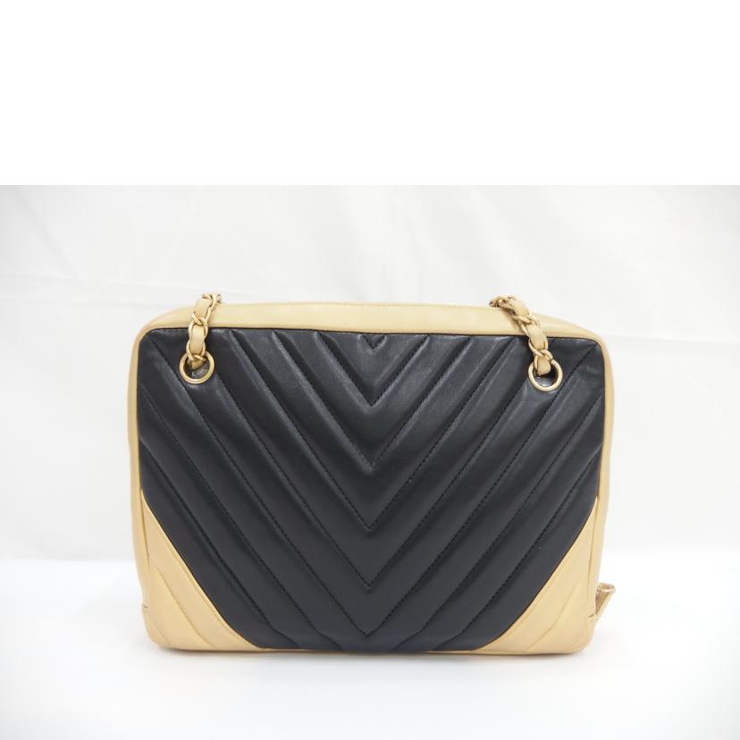 ＣＨＡＮＥＬ ｼｬﾈﾙ/シェブロンチェーンショルダーバック//209*****/ABランク/82