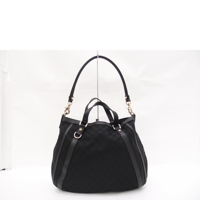 GUCCI グッチ 手提げ 肩掛け ブラック/ブランドバッグ