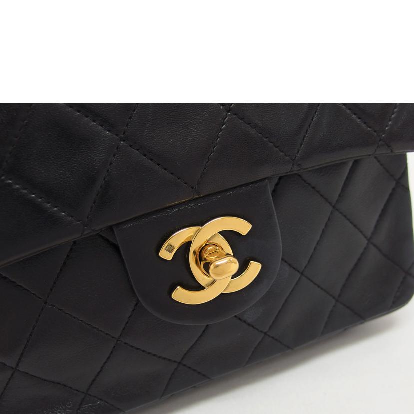 ＣＨＡＮＥＬ　 シャネル/マトラッセ／ラムスキン／ミニショルダーバッグ／ブラック//2913766/ABランク/04