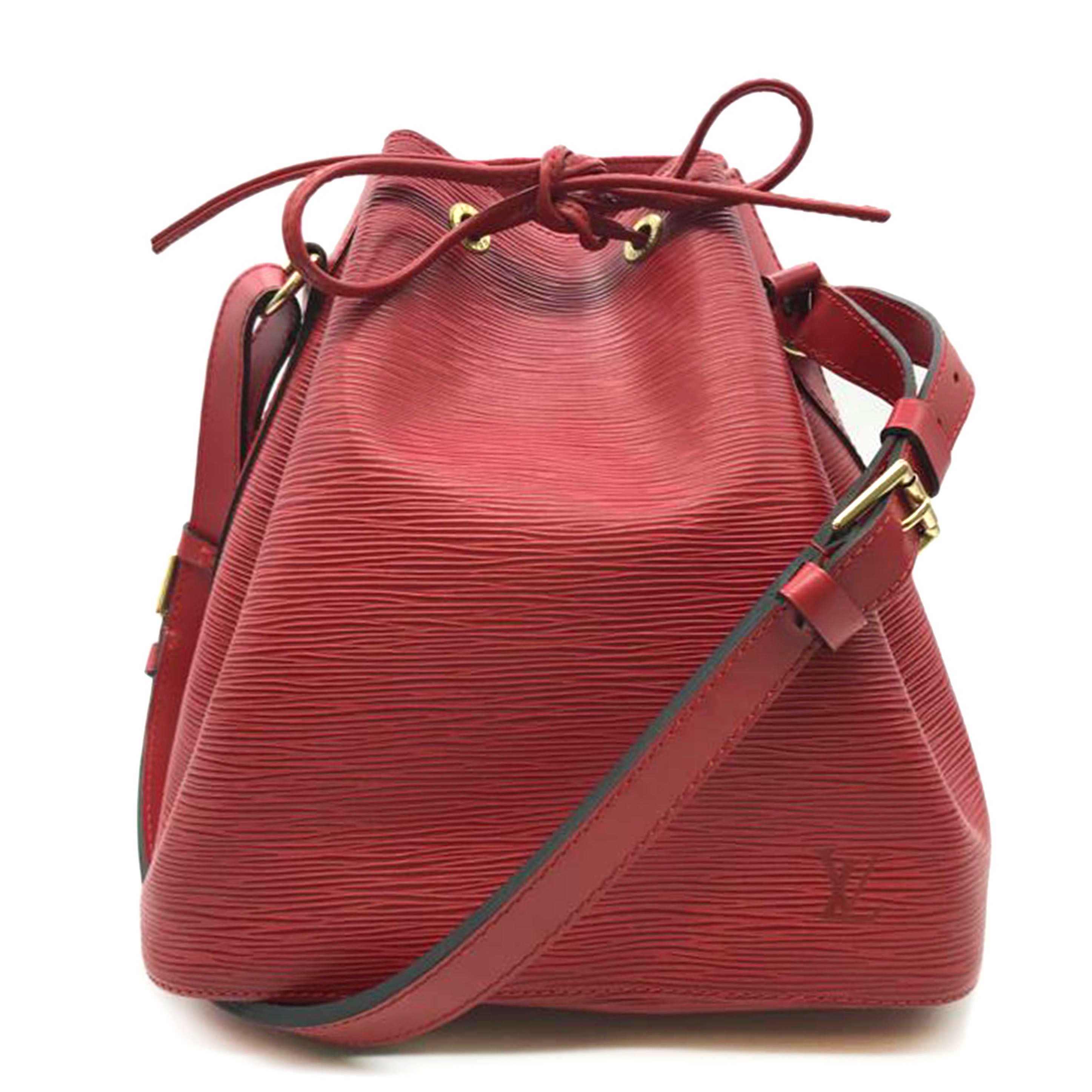 ＬＯＵＩＳ　ＶＵＩＴＴＯＮ ルイヴィトン/プチノエ／エピ／カスティリアンレッド/M44107//AR0995/ABランク/13