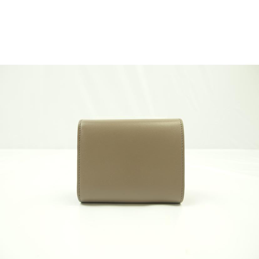 ＣＥＬＩＮＥ セリーヌ/トリオンフスモールフラップウォレット／ペブル/10D783BZG.10BL//S･T******/ABランク/83