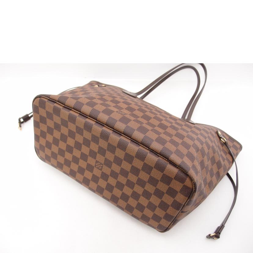 ＬＯＵＩＳ　ＶＵＩＴＴＯＮ ルイヴィトン ルイ・ヴィトン ビトン  市松模様 ブラウン 茶 ショルダーバッグ ハンドバッグ トートバッグ  メンズ レディース 定番 人気 ＬＶ  肩がけ/旧型ネヴァーフルＭＭ／ダミエ・エベヌ/N51105//GI0***/Aランク/69