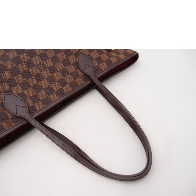 ＬＯＵＩＳ　ＶＵＩＴＴＯＮ ルイヴィトン ルイ・ヴィトン ビトン  市松模様 ブラウン 茶 ショルダーバッグ ハンドバッグ トートバッグ  メンズ レディース 定番 人気 ＬＶ  肩がけ/旧型ネヴァーフルＭＭ／ダミエ・エベヌ/N51105//GI0***/Aランク/69