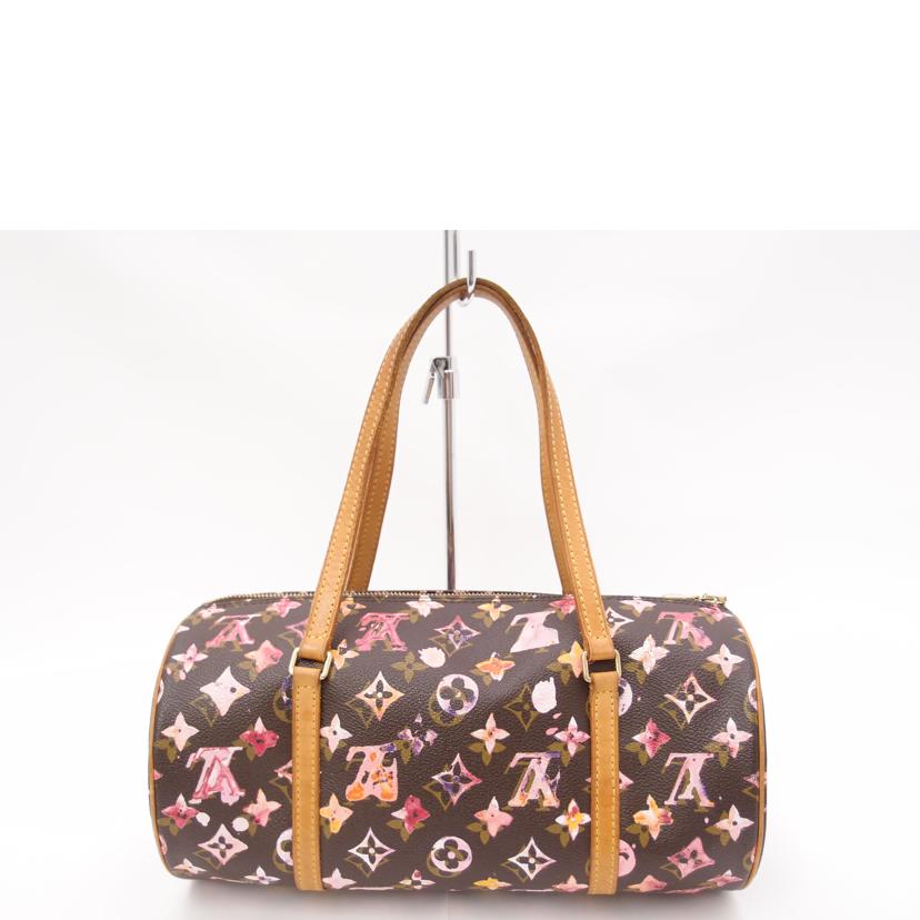 ＬＯＵＩＳ　ＶＵＩＴＴＯＮ ルイヴィトン　ハンド　肩掛け　ピンク/パピヨン３０／モノグラム・ウォーターカラー/M95753//MB1018/ABランク/69