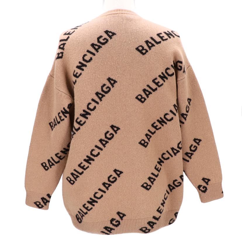 ＢＡＬＥＮＣＩＡＧＡ　 バレンシアガ/オールオーバーロゴクルーネックニット／メンズ／ＸＳ/620983//ABランク/75