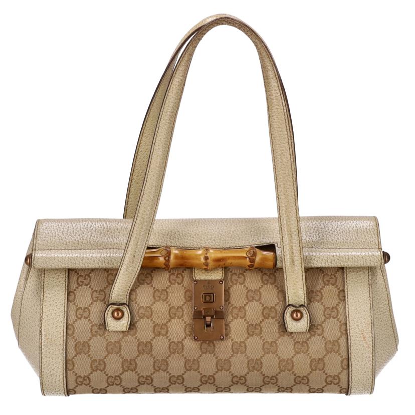 ＧＵＣＣＩ　 ｸﾞｯﾁ/ＧＧキャンバスバンブーセミショルダー/111713//002058/Bランク/75