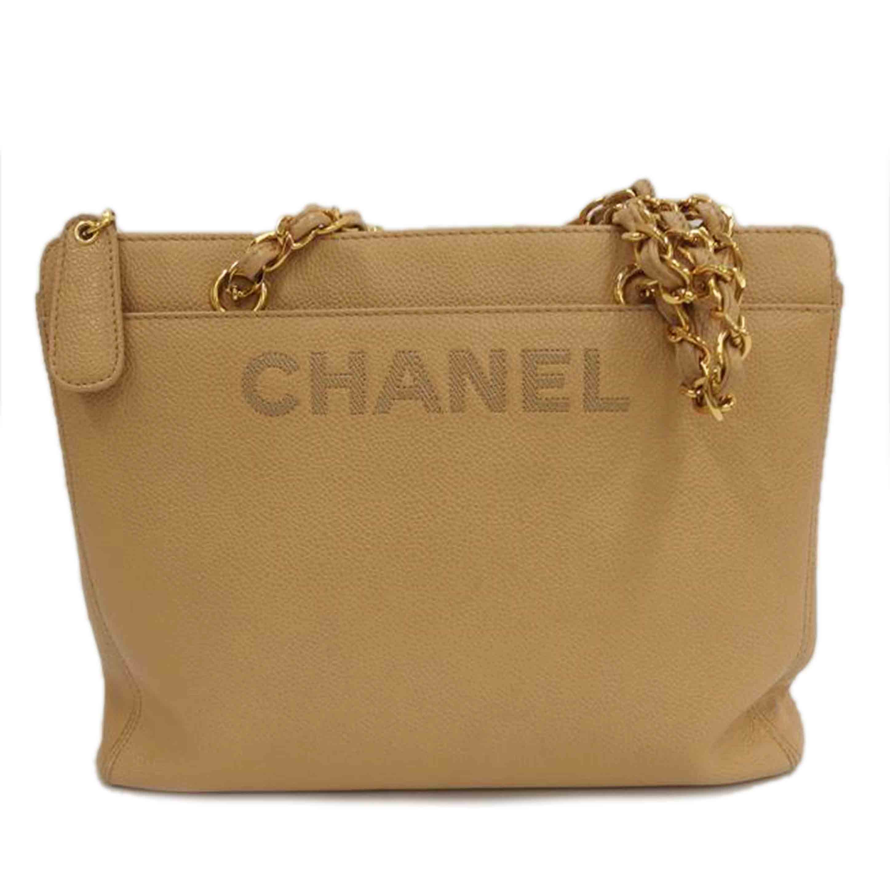 ＣＨＡＮＥＬ ｼｬﾈﾙ/キャビアスキン　チェーンハンドバック//528****/Bランク/82