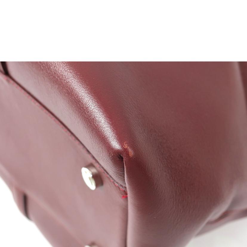 Ｃａｒｔｉｅｒ　 カルティエ/カンボン　ショルダートートバッグ　ハンド　ワインレッド//ABランク/65