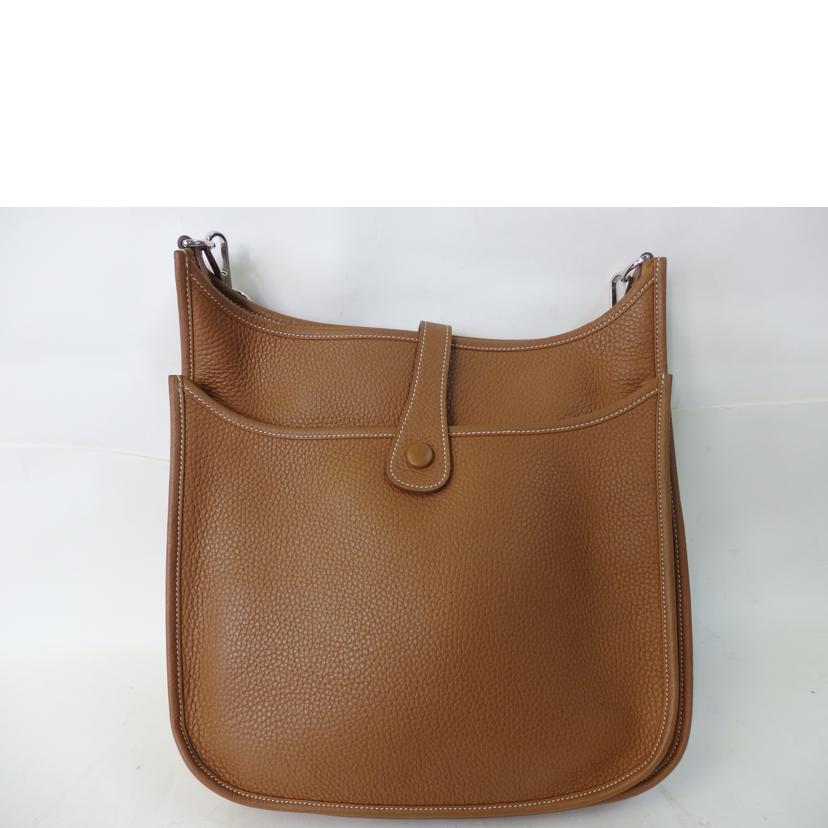 HERMES エルメス/エブリン3 Ⅲ GM/トリヨンクレマンス/ブラウン/056275CK/□O刻*/ABランク/84