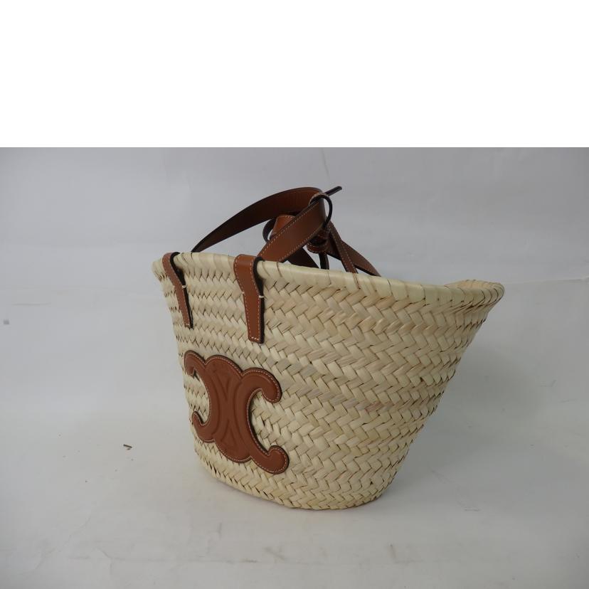 ＣＥＬＩＮＥ セリーヌ/ティーントリオンフパニエ／ラフィアカーフスキン/194002EFA.04LU//ABランク/84