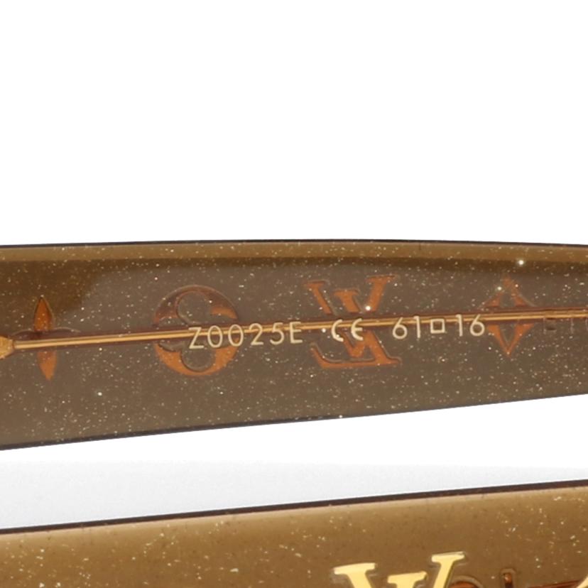 ＬＯＵＩＳ　ＶＵＩＴＴＯＮ ルイヴィトン　小物　サングラス　メガネ　アイウェア　レディース　ブラウン　茶/オプセシオン・カレ／ラメ/Z0025E//61/16/Bランク/75