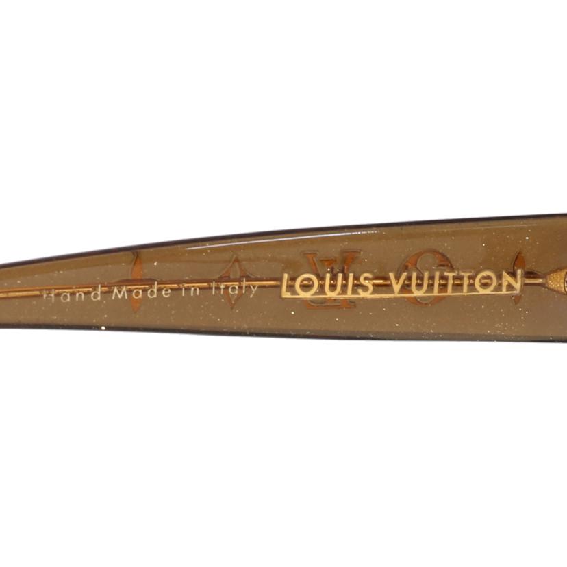 ＬＯＵＩＳ　ＶＵＩＴＴＯＮ ルイヴィトン　小物　サングラス　メガネ　アイウェア　レディース　ブラウン　茶/オプセシオン・カレ／ラメ/Z0025E//61/16/Bランク/75
