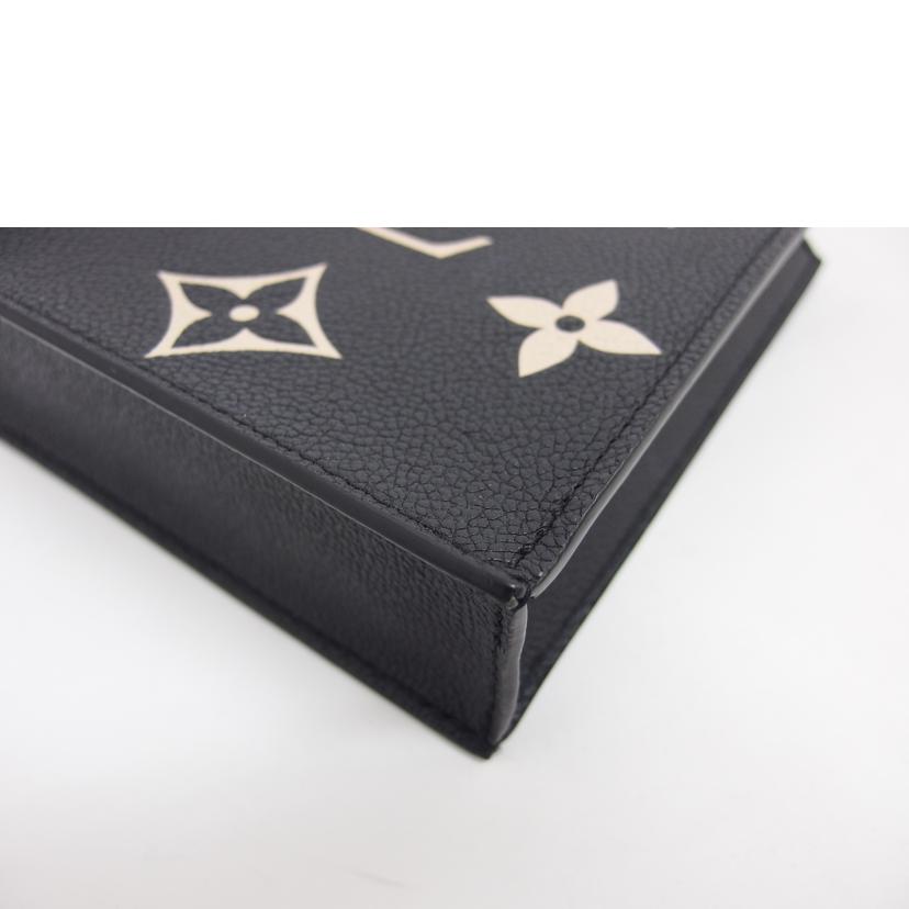 LV ルイ・ヴィトン ミニショルダーバッグ バイカラー ブラック