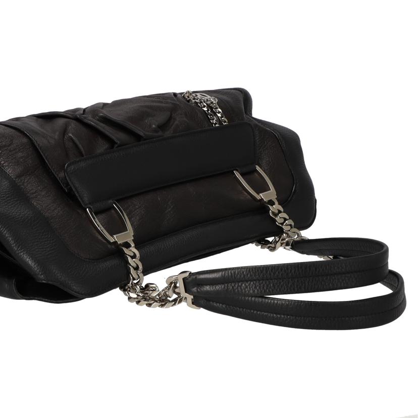 Ｃａｒｔｉｅｒ ｶﾙﾃｨｴ/ラドーニャレザーチェーンハンドバッグ//EU **/Bランク/75