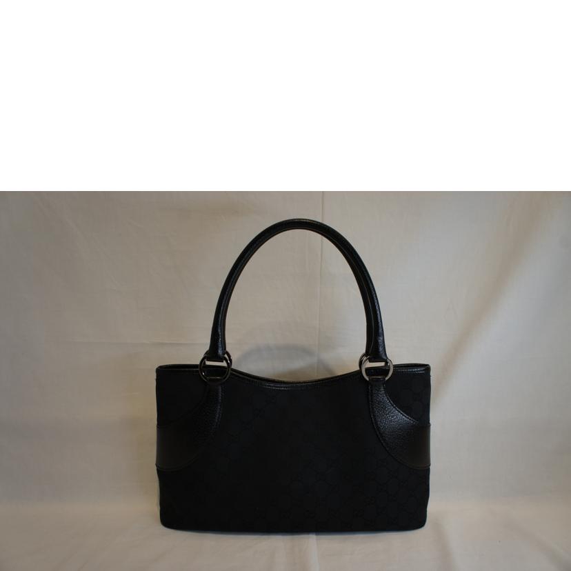 ＧＵＣＣＩ グッチ/ＧＧキャンバスハンドバッグブラック/113015//001013/Aランク/92