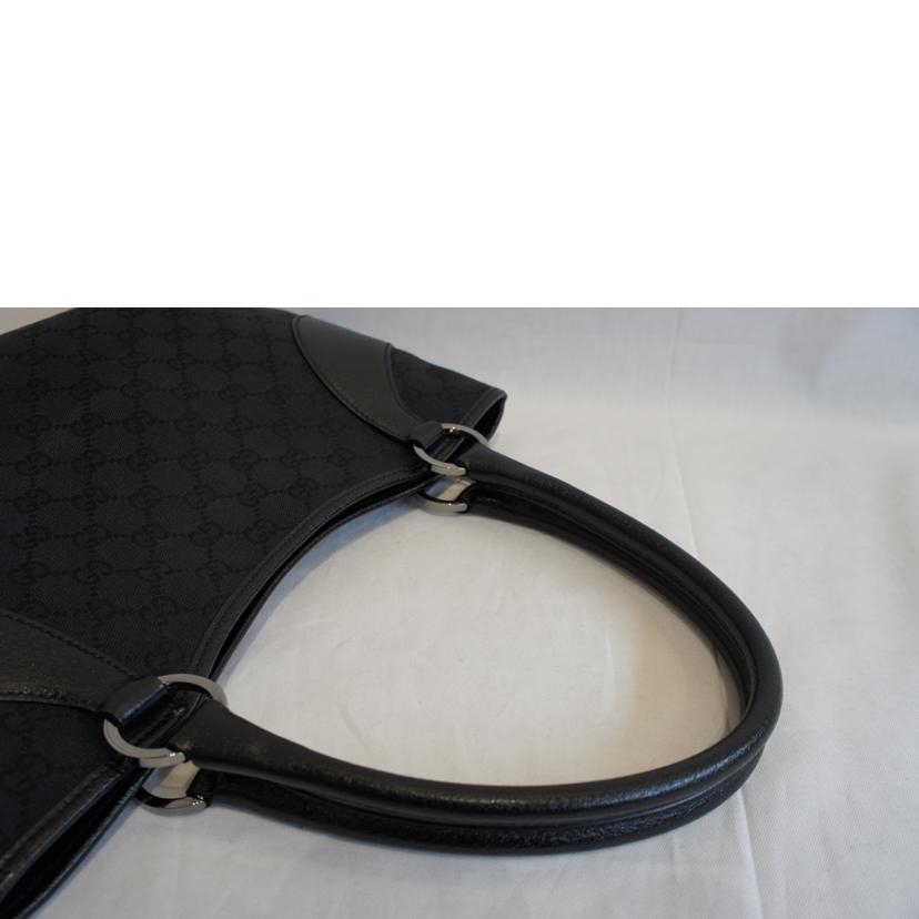 ＧＵＣＣＩ グッチ/ＧＧキャンバスハンドバッグブラック/113015//001013/Aランク/92