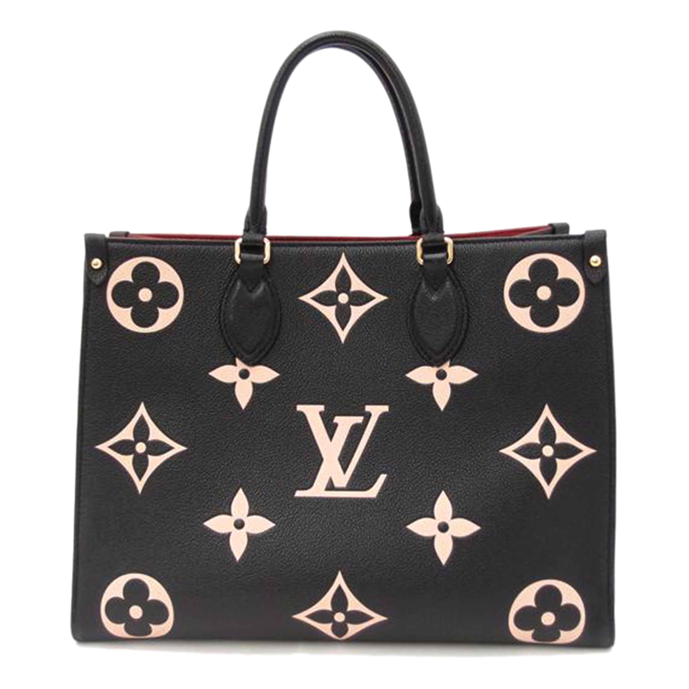 ＬＯＵＩＳ　ＶＵＩＴＴＯＮ ルイヴィトン　黒　レザー　ハンド　2WAY　肩掛け/オンザゴーＭＭ／アンプラント／ノワール/M45495//RFID確認済/Aランク/69