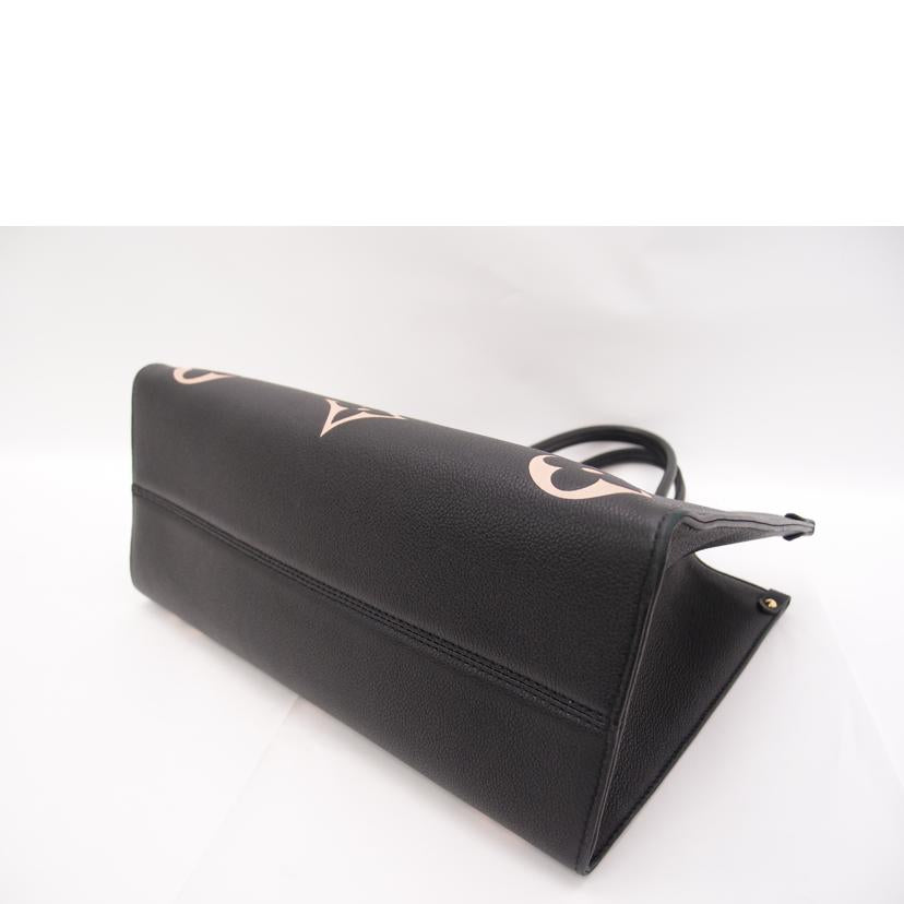 ＬＯＵＩＳ　ＶＵＩＴＴＯＮ ルイヴィトン　黒　レザー　ハンド　2WAY　肩掛け/オンザゴーＭＭ／アンプラント／ノワール/M45495//RFID確認済/Aランク/69