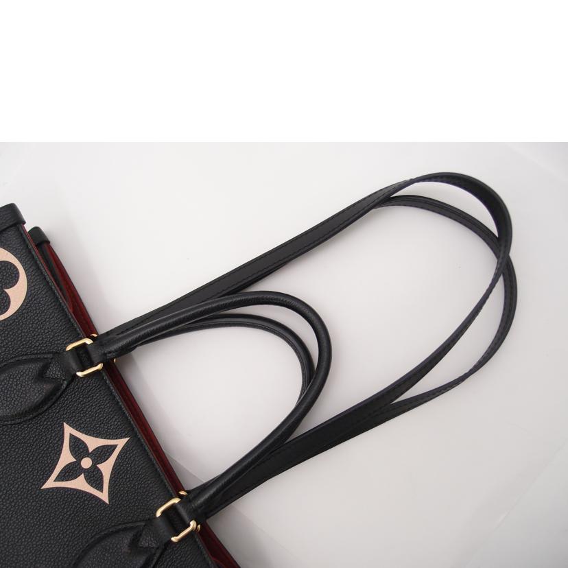 ＬＯＵＩＳ　ＶＵＩＴＴＯＮ ルイヴィトン　黒　レザー　ハンド　2WAY　肩掛け/オンザゴーＭＭ／アンプラント／ノワール/M45495//RFID確認済/Aランク/69