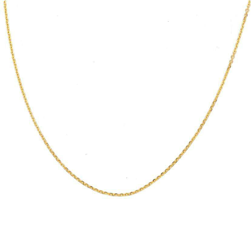 Ｋ１８/Ｋ１８ネックレス　４０ｃｍ/1.8//Aランク/75