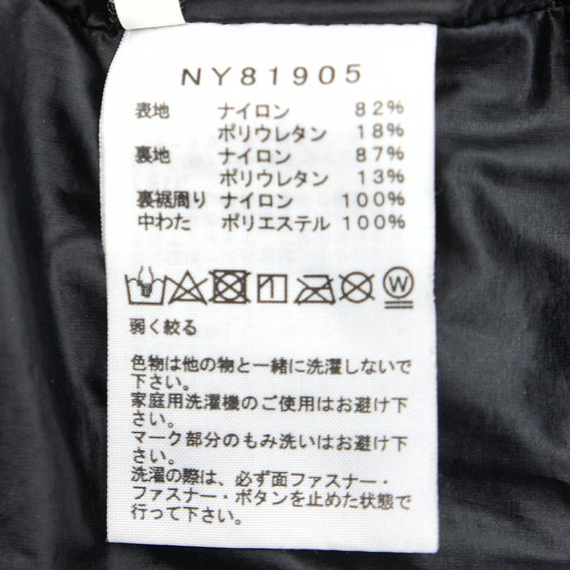 ＴＨＥ　ＮＯＲＴＨ　ＦＡＣＥ ノースフェイス/ライモジャケット・ＢＫ／ＲＤ/NY81905//ABランク/85