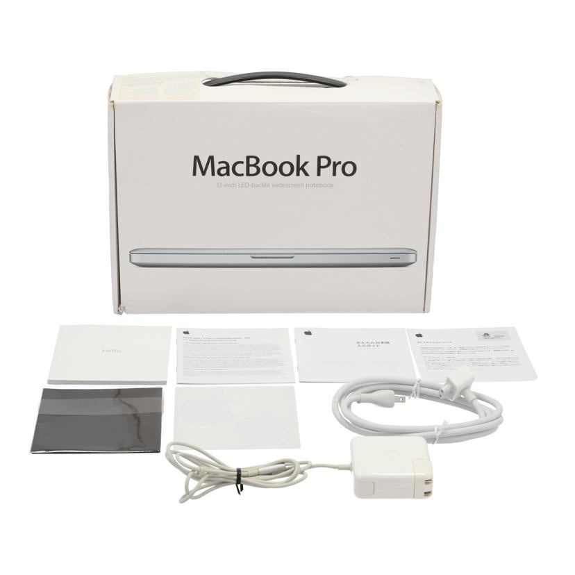 Ａｐｐｌｅ アップル/ＭａｃＢｏｏｋ　Ｐｒｏ（１３－ｉｎｃｈ，Ｌａｔｅ　２０１１）/MD313J/A//C02H259CDV13/Bランク/70