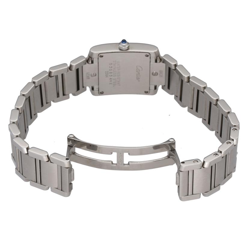 Ｃａｒｔｉｅｒ カルティエ/タンクフランセーズＳＭ／レディース／クオーツ/W51008Q3//530854MX 2384/Aランク/75