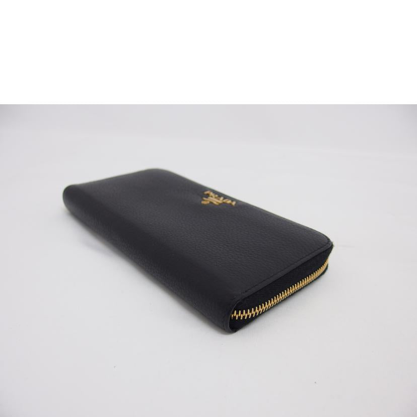ＰＲＡＤＡ　 プラダ/ダイノカラー／ラウンドファスナー長財布／ブラック/1ML506//62B/ABランク/04