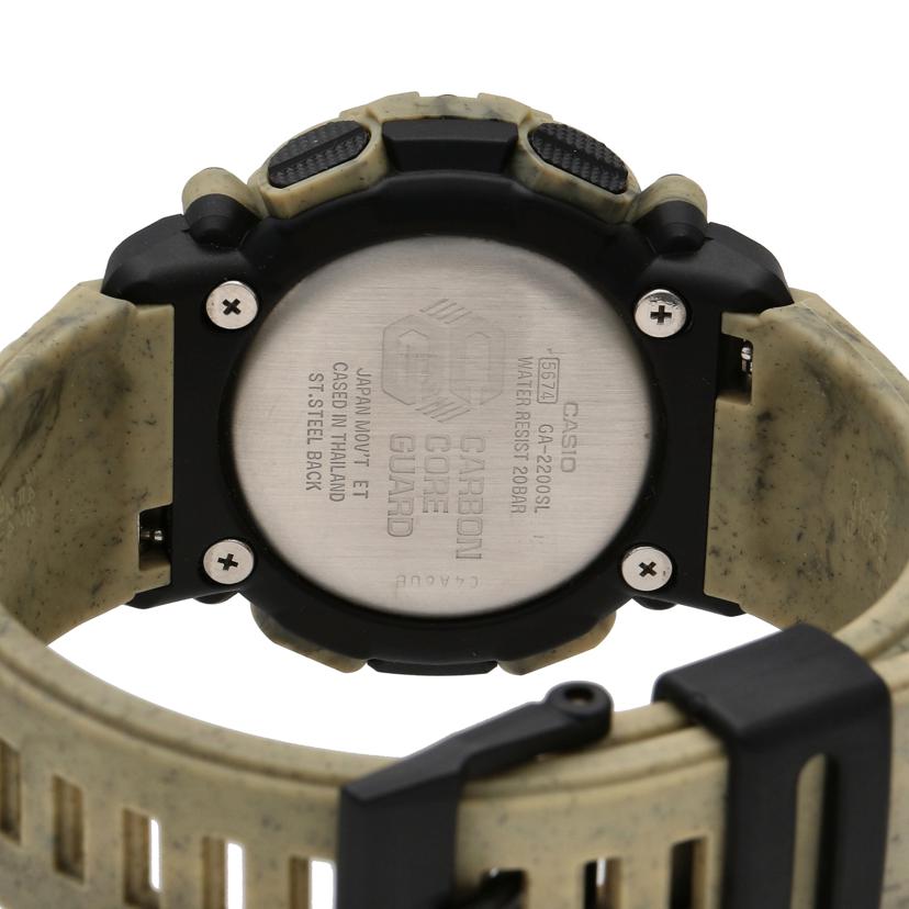 ＣＡＳＩＯ カシオ/Ｇ－ＳＨＯＣＫ／サンドランド／カーボンコアガード/GA-2200SL-5AJF//567*/SAランク/75