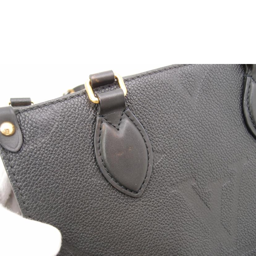ＬＯＵＩＳ　ＶＵＩＴＴＯＮ ルイヴィトン　ビトン　レザー　ハンドバック　トートバック　ショルダーバッグ　2WAYバック　黒　斜め掛け　肩掛け　レディース　ゴールド金具/オンザゴーＰＭ／モノグラムアンプラント／ノワール/M45653//RFI****/ABランク/69
