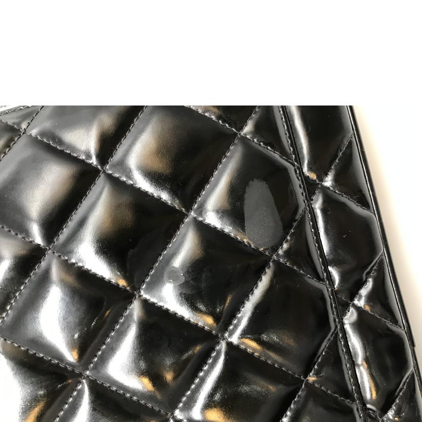 ＣＨＡＮＥＬ シャネル/パテントレザー復刻トート黒//4806908/ABランク/13